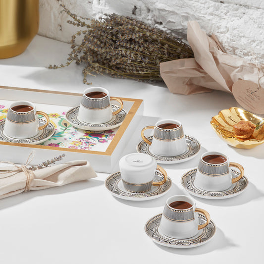 Karaca Globe Set de Cafea 6 persoane