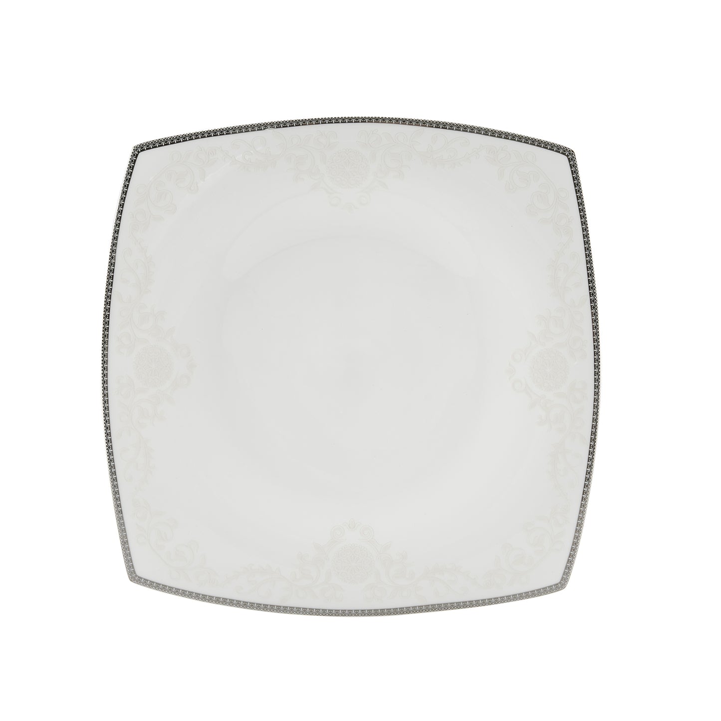 Set de mic dejun Karaca Fine Pearl Neklus, din perlă pătrată, 26 de piese