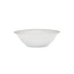 Finley, 24 Piece New Generation Bone Dinner Set for 6 People, White Gold