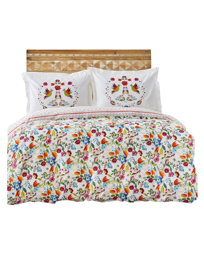 Parlin, 100% Turkish Cotton Duvet Cover Set, Double, Multi