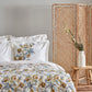 Indra, 100% Bumbac Set Lenjerie de pat, Dubla, Galben