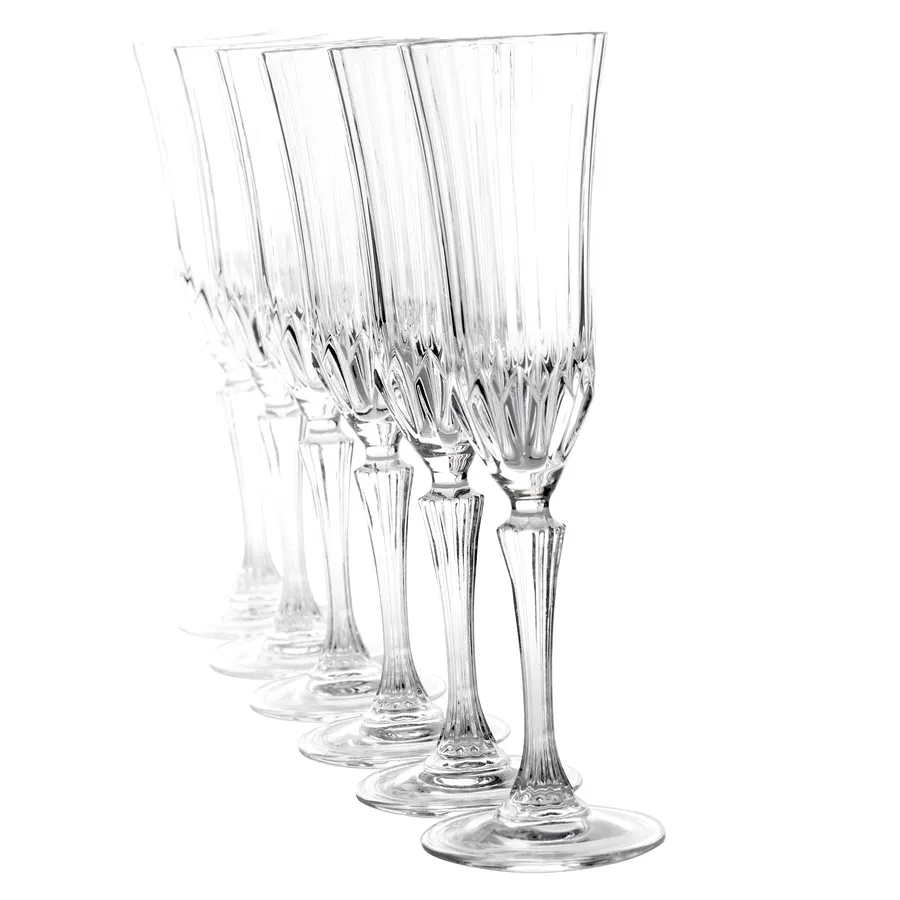 Rcr Adagio, 6 Piece Champagne Glass, 180ML