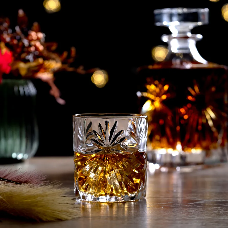 Rcr Oasis, 6 Piece Crystal Whisky Glass, Transparent
