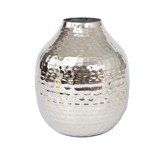 Karaca Home Moroccan Vase Silver 21x21x19.5 cm