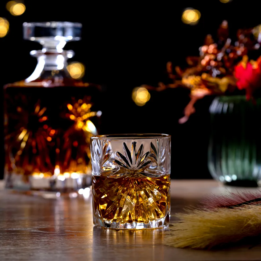 Rcr Oasis, 6 Piece Crystal Whisky Glass, Transparent
