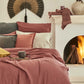 Karaca Home 4 Elemente Terracotta 100% Bumbac Cuvertură Dublă Fire