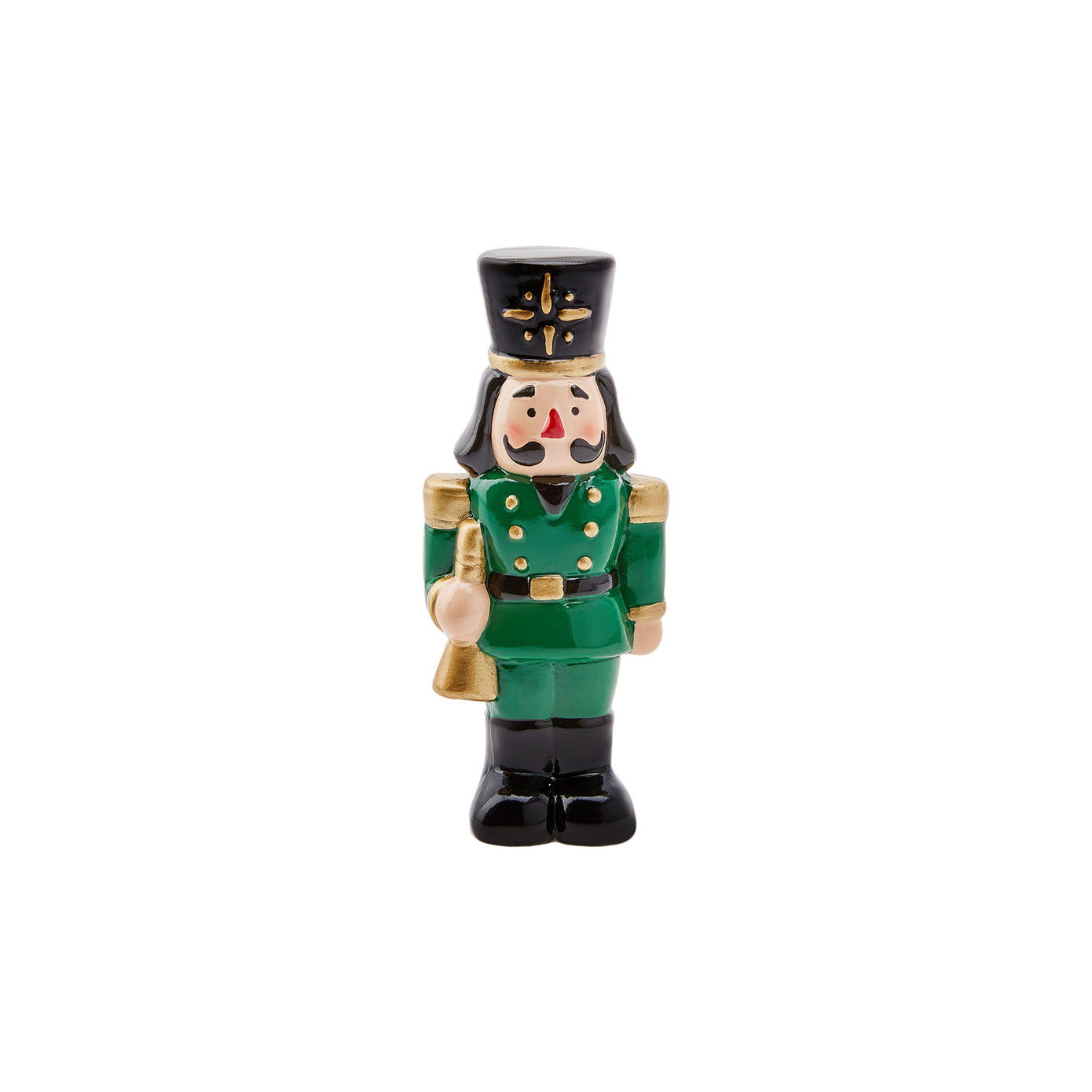 Figurină Karaca Home Spărgătorul De Nuci, Verde, 12 Cm