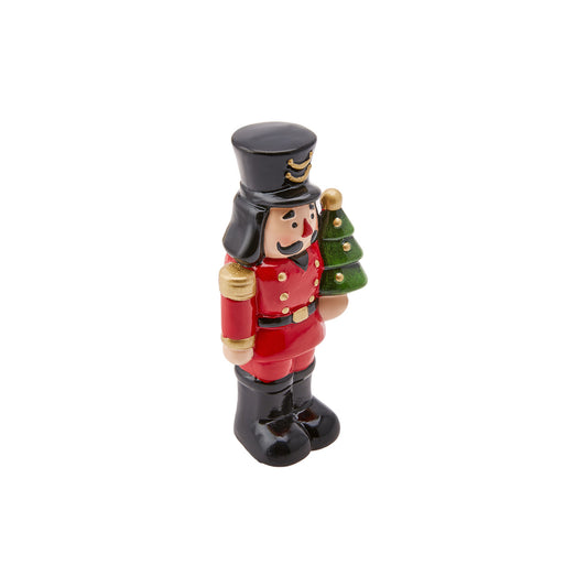 Figurină Karaca Home Spărgătorul De Nuci, Roșu, 12 Cm
