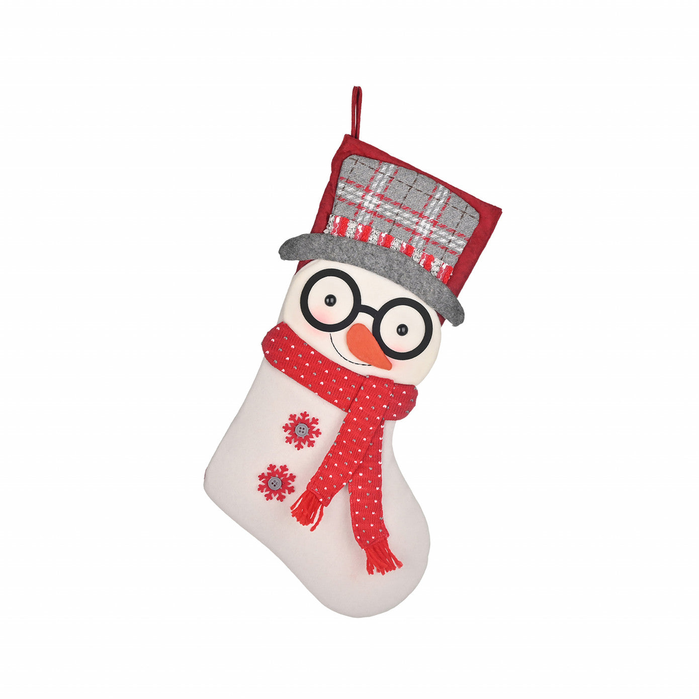 Karaca Home Snowman Ciorap de Crăciun 48 cm