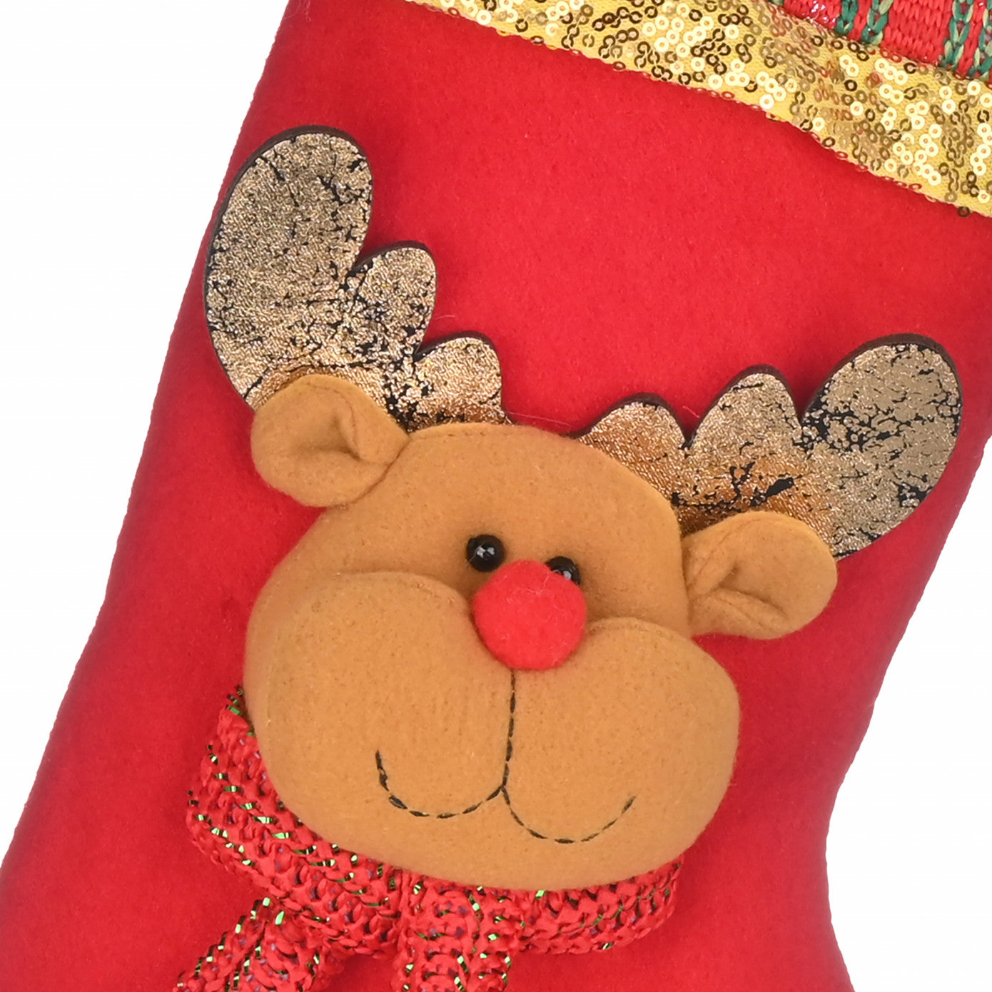 Karaca Home Ciorap de Crăciun de Anul Nou Cerb 47 cm