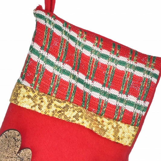Karaca Home Ciorap de Crăciun de Anul Nou Cerb 47 cm