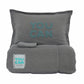 Motto Cotton Comfort, Set de Plapuma, Singura, Gri
