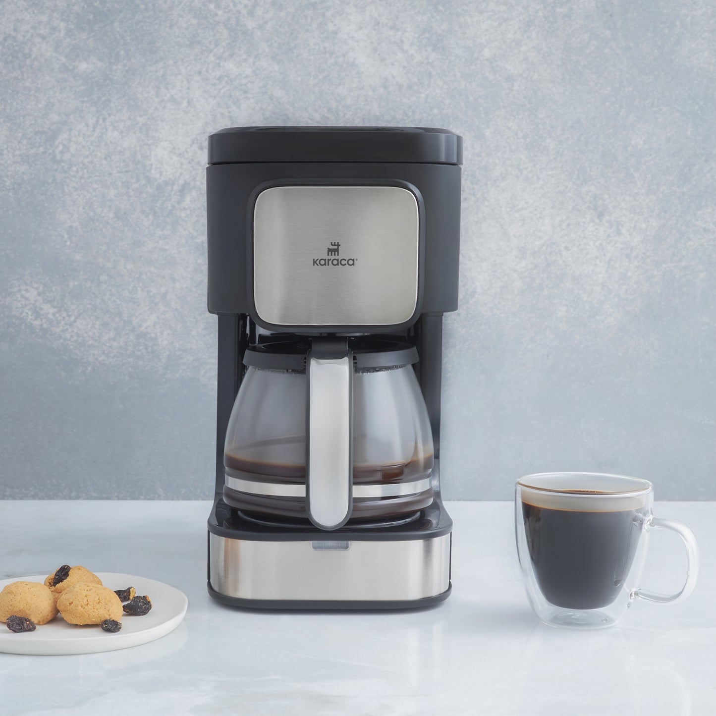Filtru de cafea și ceai Karaca Coffee Brew inox 2 în 1 cu Aroma