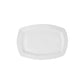 Karaca Deren Porcelain Dinnerware Set for 12, 60 Piece, White