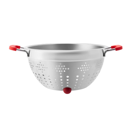 Karaca Lıva Colander Red Stainless Steel 24 Cm