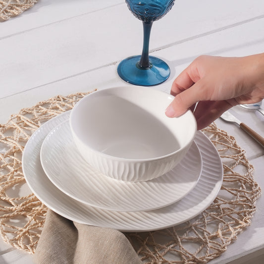 Set de Veselă Ripple, 24 Piese, Pentru 6 persoane