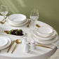 Streamline Favaro Gold, 60 Piece New Generation Bone Dinner Set for 12 People