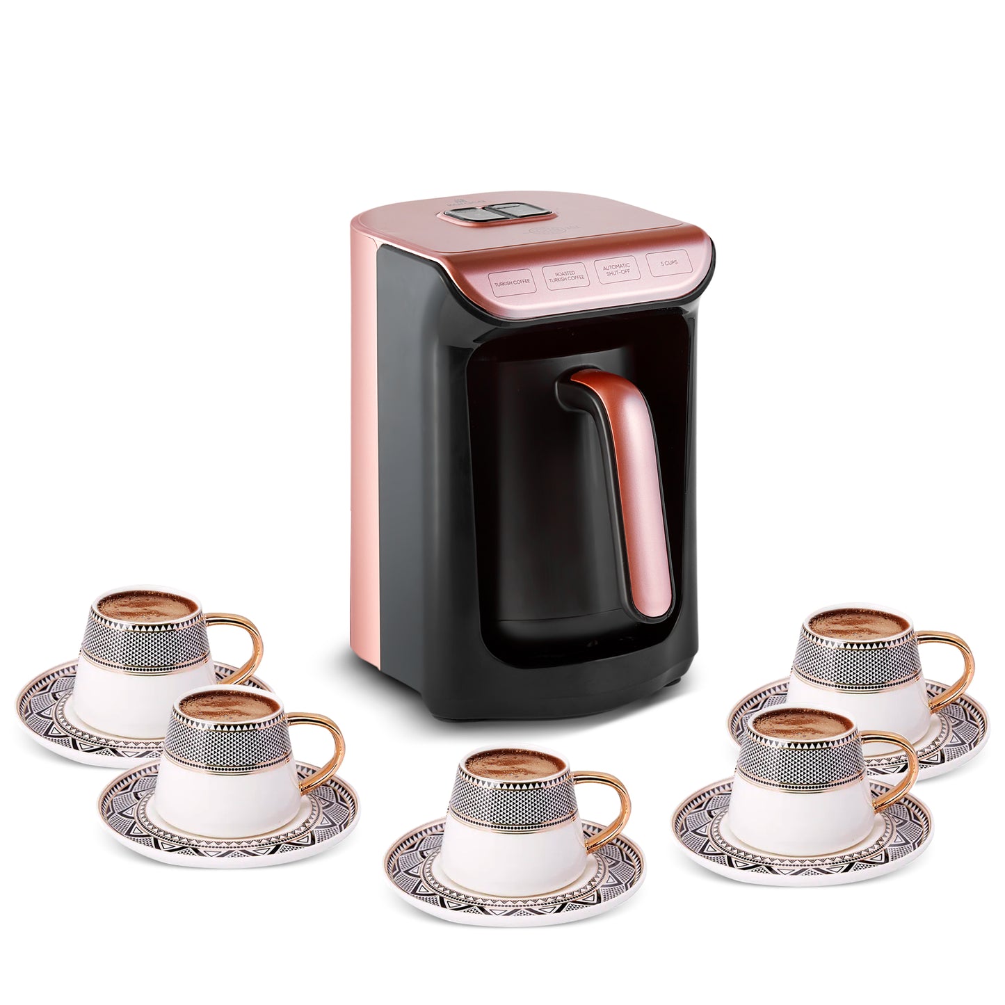 Hatır Koz, Turkish Coffee Maker, Rosegold