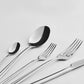 Boreas, 84 Piece Stainless Steel Cutlery Set for 12 People, Silver