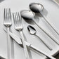 Sedir Elegance ,84 Piece Stainless Steel Cutlery Set for 12 People, Silver