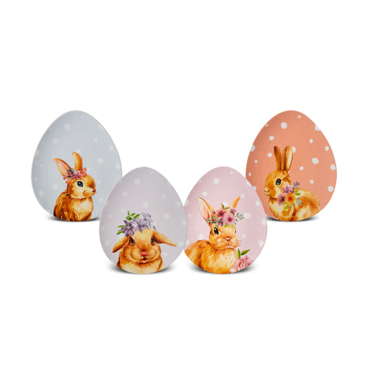 Easter, 4 Piece Cake Plate Set