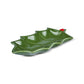 New Year Christmas Kokina, Platou de Servire, 22cm, Verde