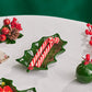 New Year Christmas Kokina, Platou de Servire, 22cm, Verde