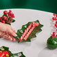 New Year Christmas Kokina, Platou de Servire, 22cm, Verde