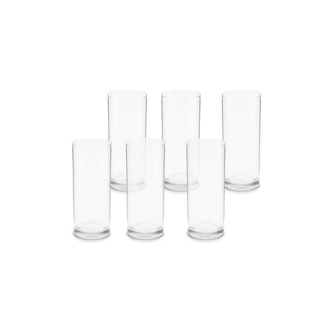 Saki, 6 Piese, Set de Pahare, 195ML, Transparent