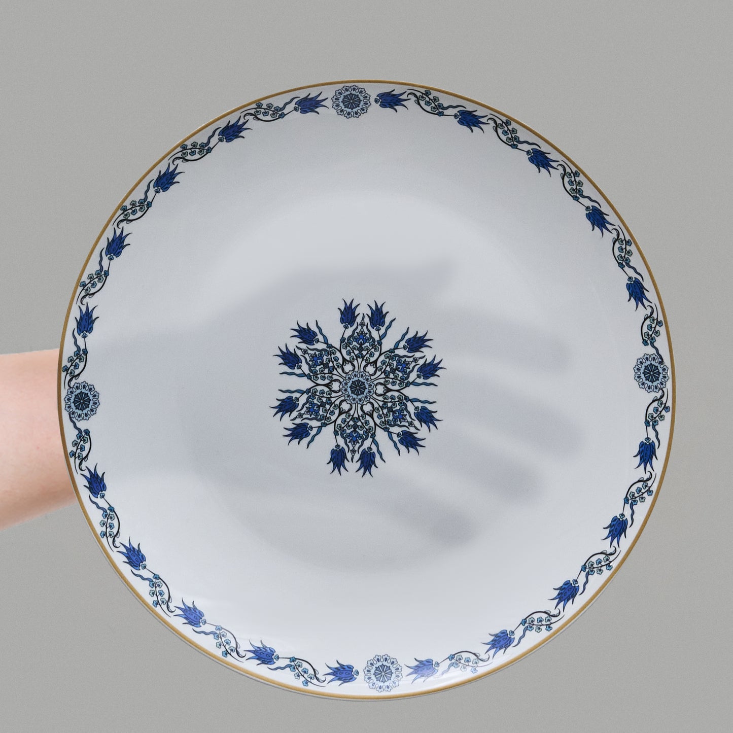 Iznik, 26 Piese, Set de mic dejun Pentru 6 persoane, Alb Multi