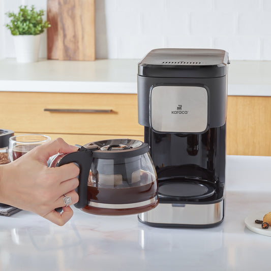 Filtru de cafea și ceai Karaca Coffee Brew inox 2 în 1 cu Aroma
