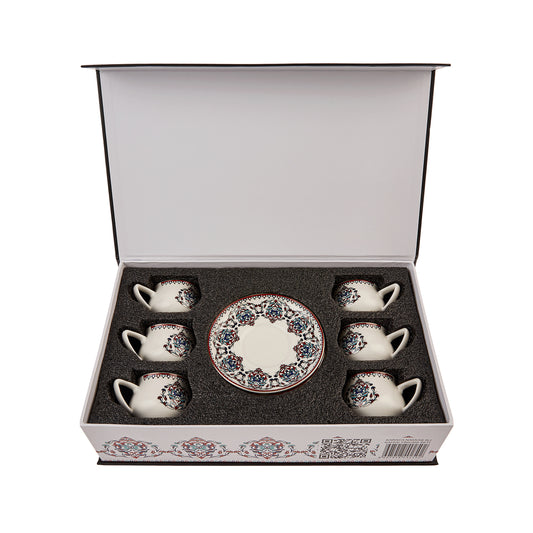 Karaca Nakkash 12 Piece Coffee Cup Set for 6 Person