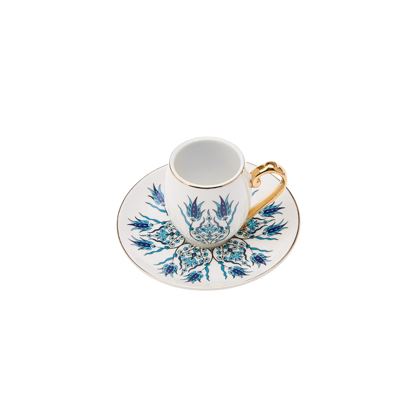 Karaca Iznik 6-Persons Coffee Cup Set