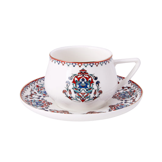 Karaca Nakkas Tea Cup Set For 4