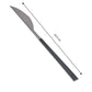 Salzburg, Stainless Steel Table Knife, Anthracite Silver