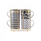 Nigrum, 4 Piece Mug Set with Stand, 320ML, Multi