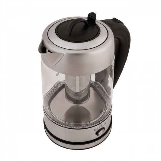 Led Light, Glass Herbal Tea Maker, Inox