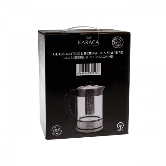 Led Light, Glass Herbal Tea Maker, Inox