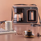 Karaca Hatır Plus 2 in 1 Coffee Maker Rosie Brown 1385W