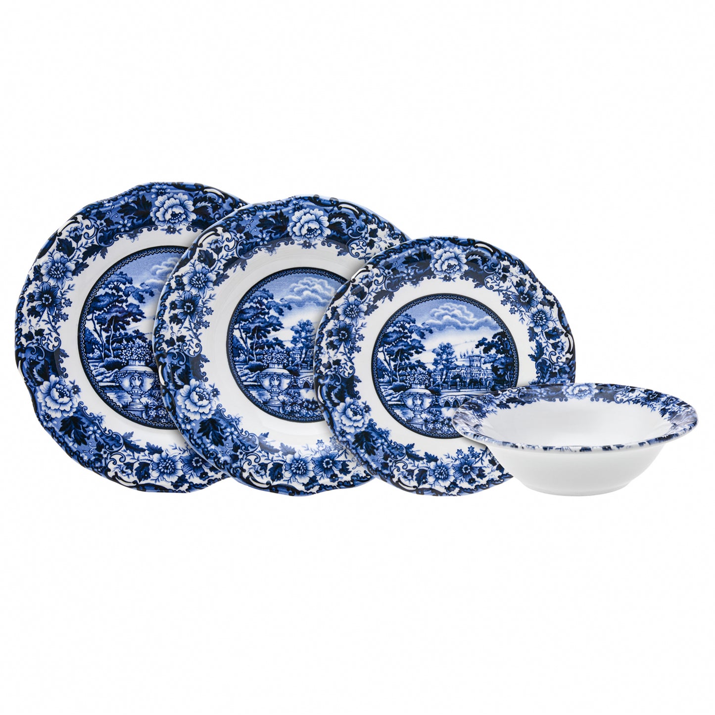 Karaca New Blue Odyssey Dinner Set for 6 Person