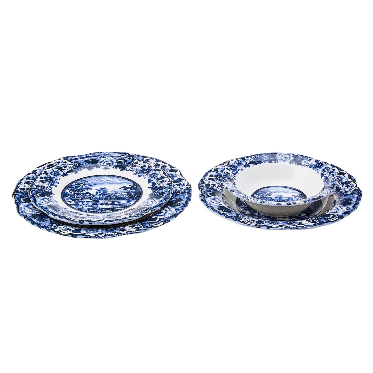 Karaca New Blue Odyssey Dinner Set for 6 Person