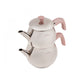 Karaca Kayra Rose Teapot Set