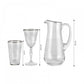 Karaca Elegant Lace Platin Set de sticlă, 25 de piese