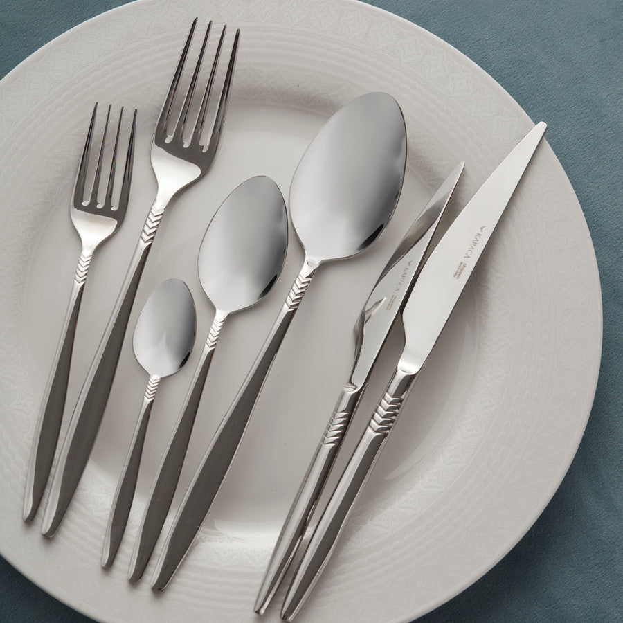 Karaca Laurel 84 Bucăți Set Tacâmuri Elegante pentru 12 Persoane