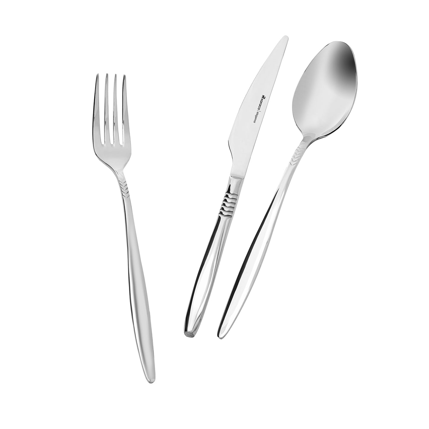 Karaca Laurel 84 Bucăți Set Tacâmuri Elegante pentru 12 Persoane