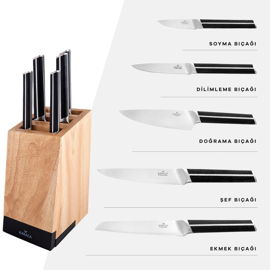 Karaca Teton 6-Piece Knife Set