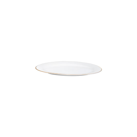 Karaca Porcelain Dinnerware Set for 12, 56 Piece, White Gold