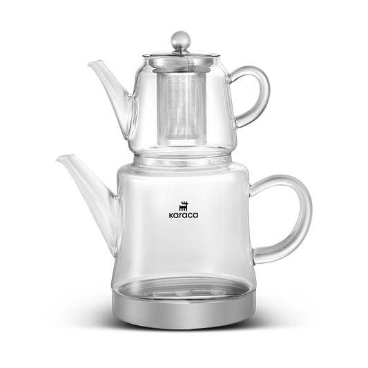 Karaca Dora Glass Teapot