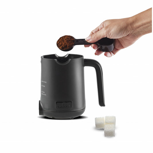 Hatır Hups, Turkish Coffee Maker with Milk, Anthracite