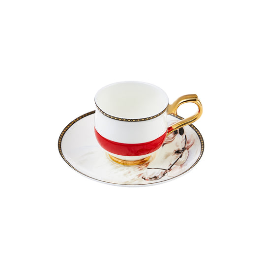 Set cești de cafea Unicef Cuneyt Arkın & Kerem Bursin, Pentru 2 persoane, 90 ml